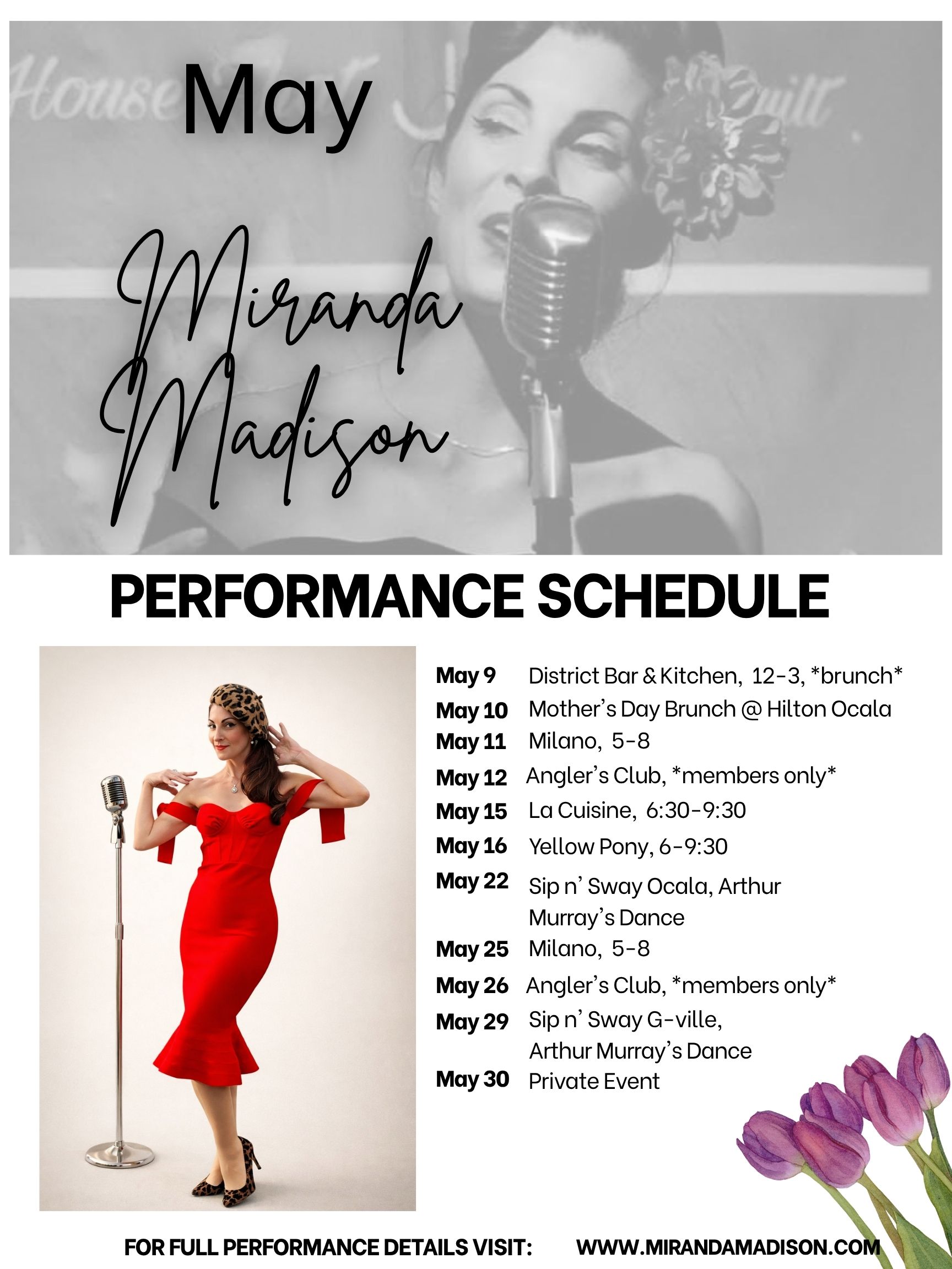 May 2026 Schedule