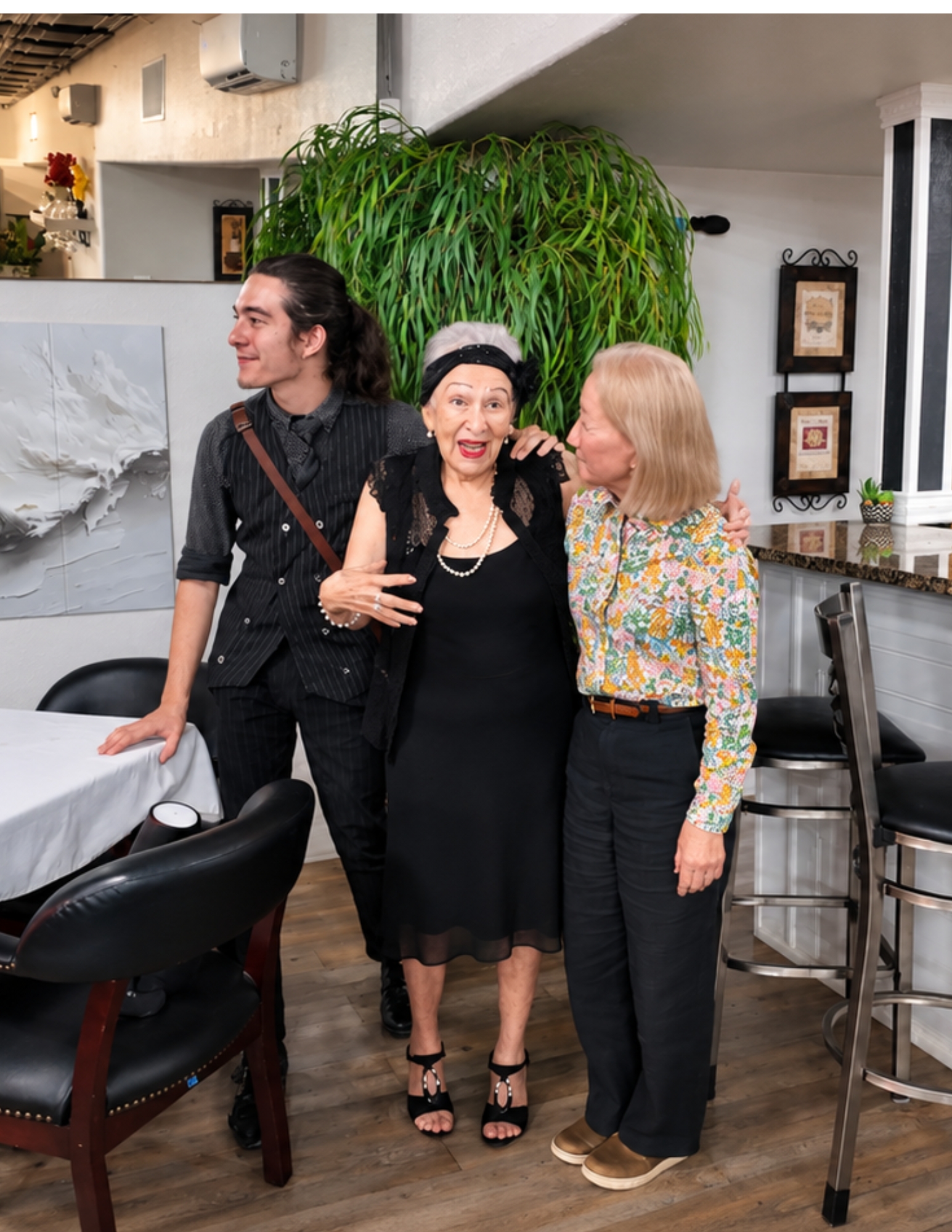 Scenes from Miranda's Jazz Salon